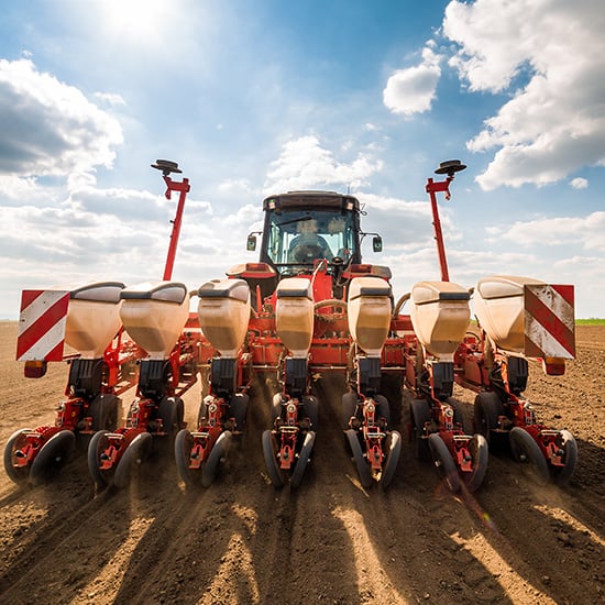 sowing seeds mechanically